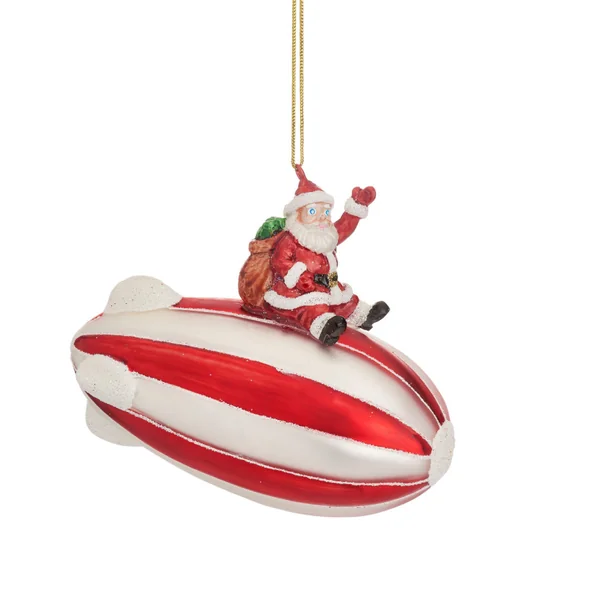 Suspension Père Noël Montgolfière