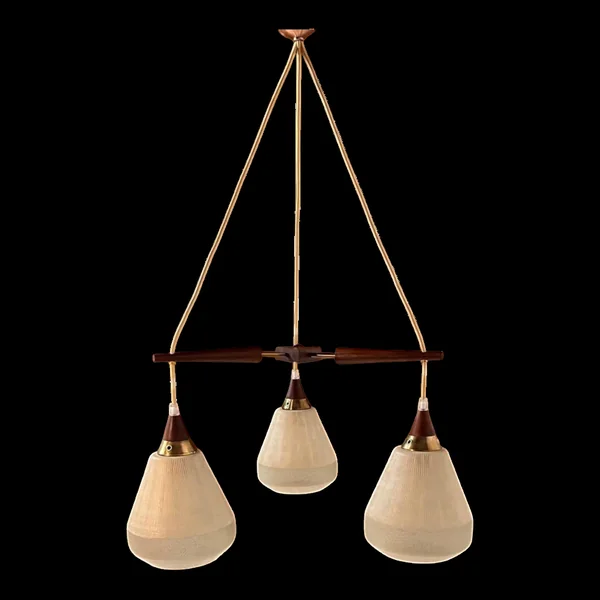 Suspension scandinave vintage vers 1960