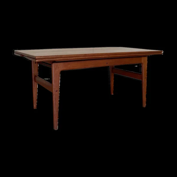 Table basse/à manger, elevator de Kai Kristiansen, en teck, Denmark 1960