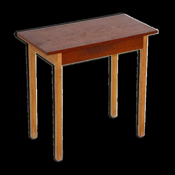 Table de chevet en teck, Glas & Trä , Suède, 1960