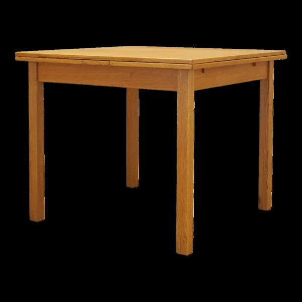 Table en chêne, design danois, années 1960, production : Danemark