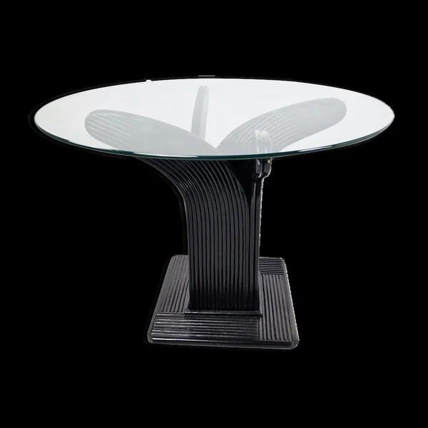 Table à manger en bambou par Vivai Del sud, années 1970