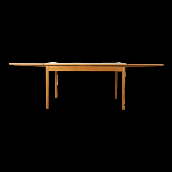 Table à manger extensible par Slagelse Møbelvaerk, années 1960, design scandinave