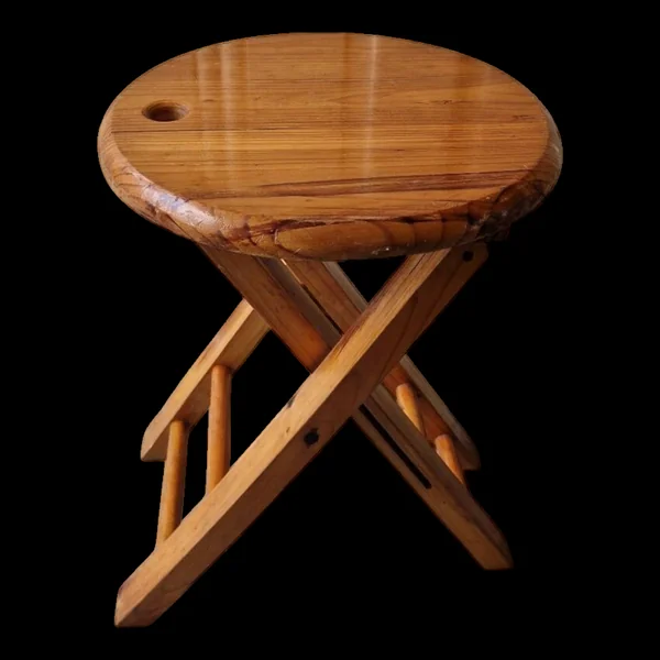 Tabouret pliant en bois modèle Suzy Stool Adrian Reed