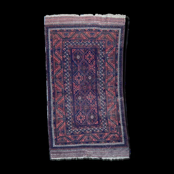 Tapis ancien Belutch afghan 122x220 cm