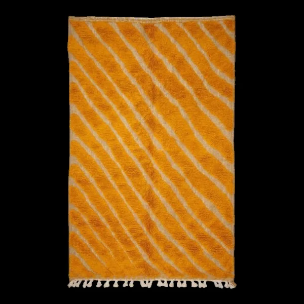 Tapis berbère marocain – Fait main – 1,43 x 2,43 m