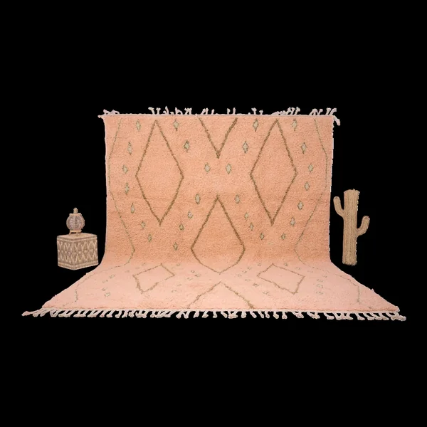 Tapis fait main traditionnal 250cmX150cm marocain