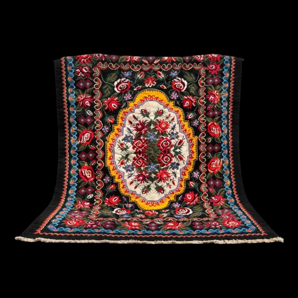 Tapis kilim moldave tissé main 240 x 220 cm