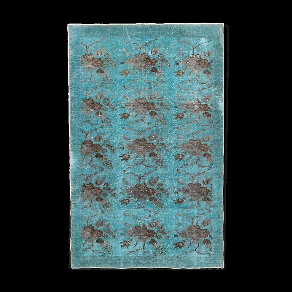 Tapis turquoise 166 cm x 264 cm