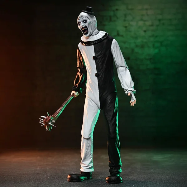"TERRIFIER 2 - 7"" SCALE ACTION FIGURE - ULTIMATE ART THE CLOWN & LITTLE PALE GIRL 2 PACK"