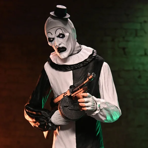 "TERRIFIER 2 - 7"" SCALE ACTION FIGURE - ULTIMATE ART THE CLOWN & LITTLE PALE GIRL 2 PACK"