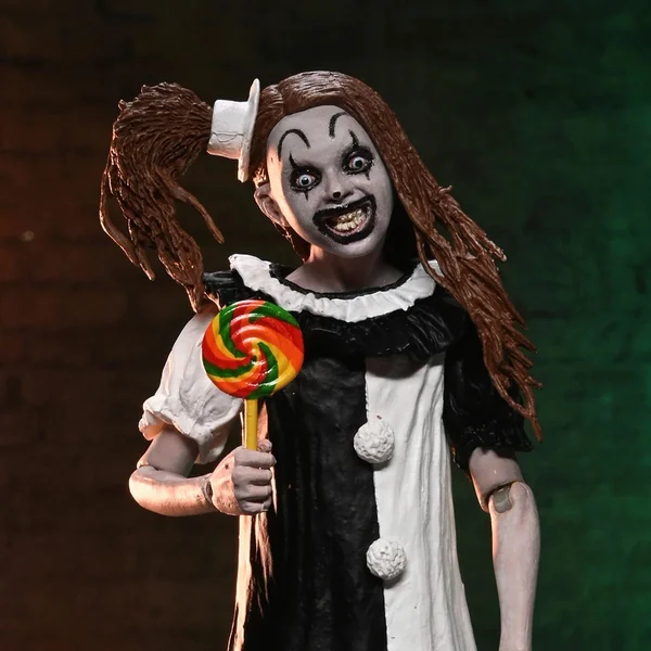 "TERRIFIER 2 - 7"" SCALE ACTION FIGURE - ULTIMATE ART THE CLOWN & LITTLE PALE GIRL 2 PACK"