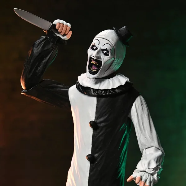 "TERRIFIER 2 - 7"" SCALE ACTION FIGURE - ULTIMATE ART THE CLOWN & LITTLE PALE GIRL 2 PACK"