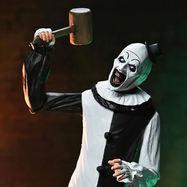 "TERRIFIER 2 - 7"" SCALE ACTION FIGURE - ULTIMATE ART THE CLOWN & LITTLE PALE GIRL 2 PACK"