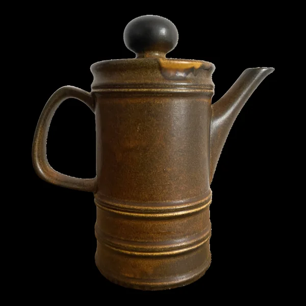 Théière vintage en grès