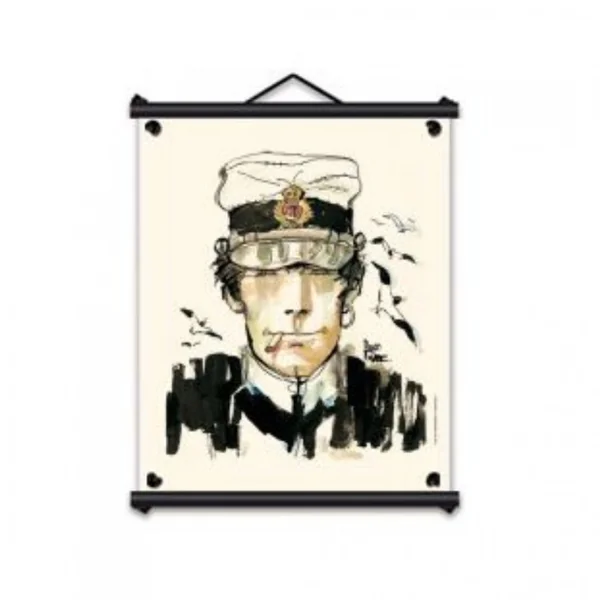 Toile tendue coton Corto Maltese - Jeunesse