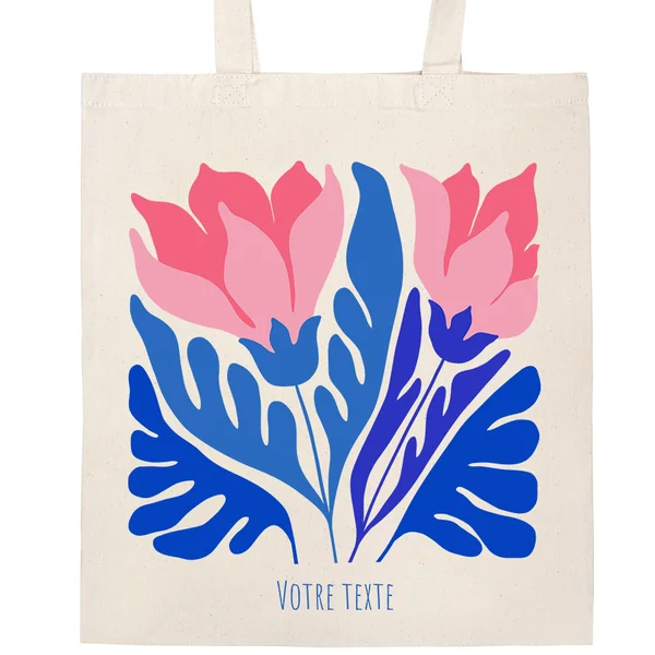 Tote bag à personnaliser - Fleurs des îles
