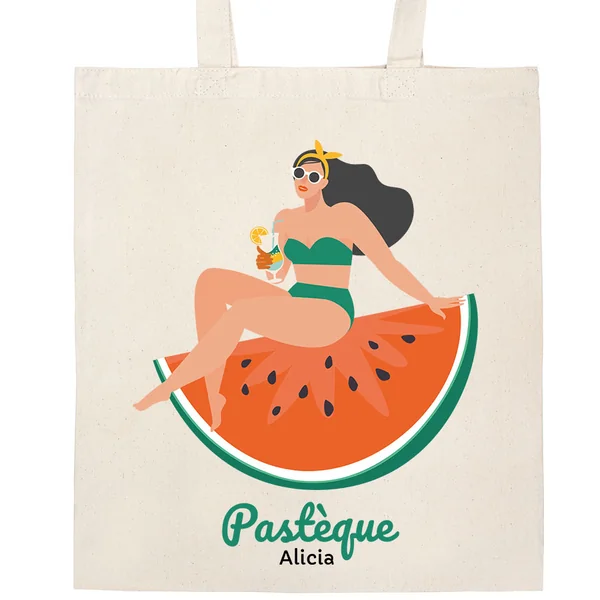 Tote bag à personnaliser - La pastèque