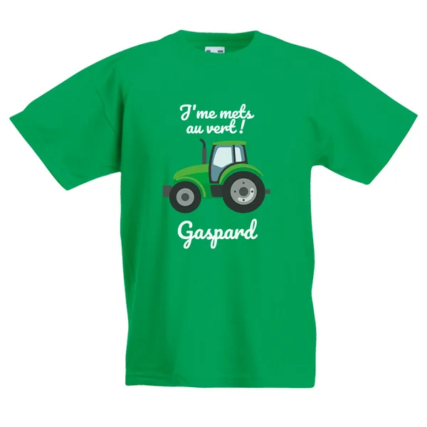 T-shirt à personnaliser - Tracteur