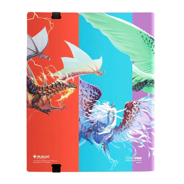 Ultra PRO - MTG Tarkir Dragonstorm 9-Pocket PRO-Binder - Classeur Portfolio