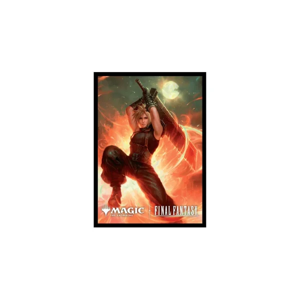Ultrapro - Magic: The Gathering®—FINAL FANTASY™ Cloud, Ex-SOLDIER (Commander) 100ct Deck Protector Sleeves
