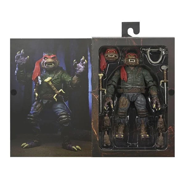UNIVERSAL MONSTERS X TEENAGE MUTANT NINJA TURTLES - 7" SCALE ACTION FIGURE – ULTIMATE RAPHAEL
