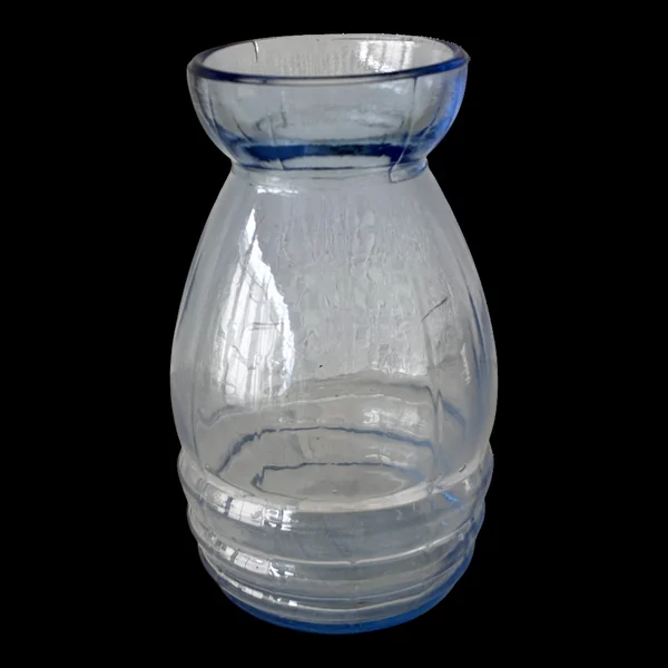 Vase à jacinthe bleu pastel