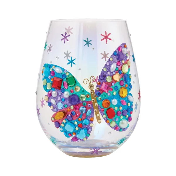 Verre Papillon Brillants - Lolita