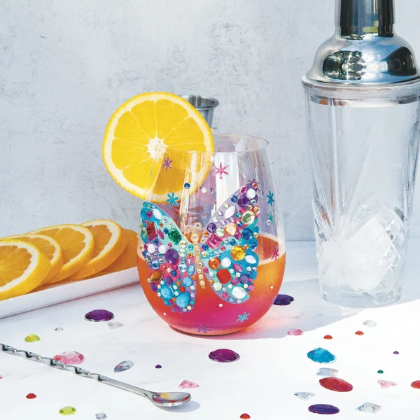 Verre Papillon Brillants - Lolita