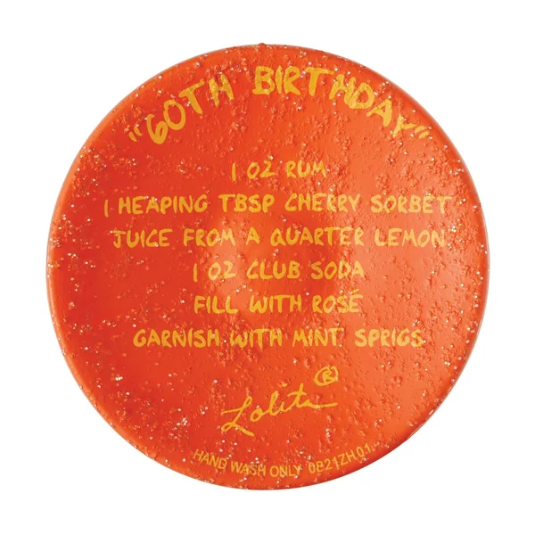 Verre à vin Anniversaire 60 ans - Lolita