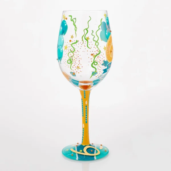 Verre à vin Anniversaire 65 ans - Lolita