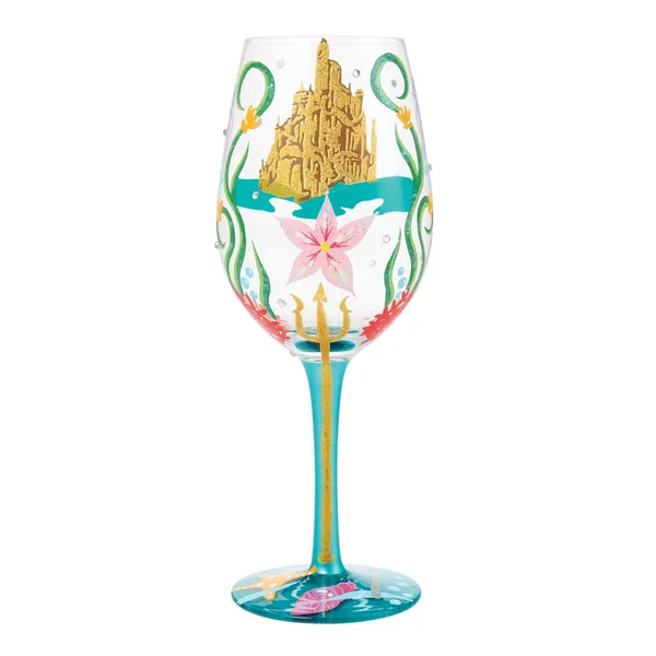 Verre à vin Ariel La Petite Sirène - Lolita Disney