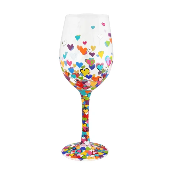 Verre à vin Million de cœurs - Lolita