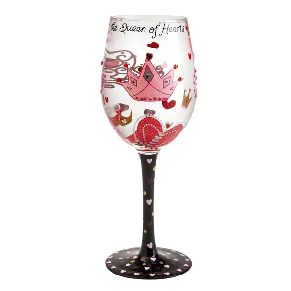 Verre à vin Reine de cœur - Lolita