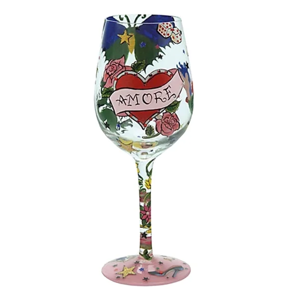 Verre à vin Tatoo amore - Lolita