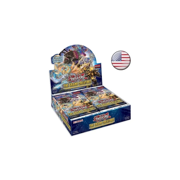 Yu-Gi-Oh! - Display - Boite de 24 Boosters - Les Grands Créateurs - Americain US