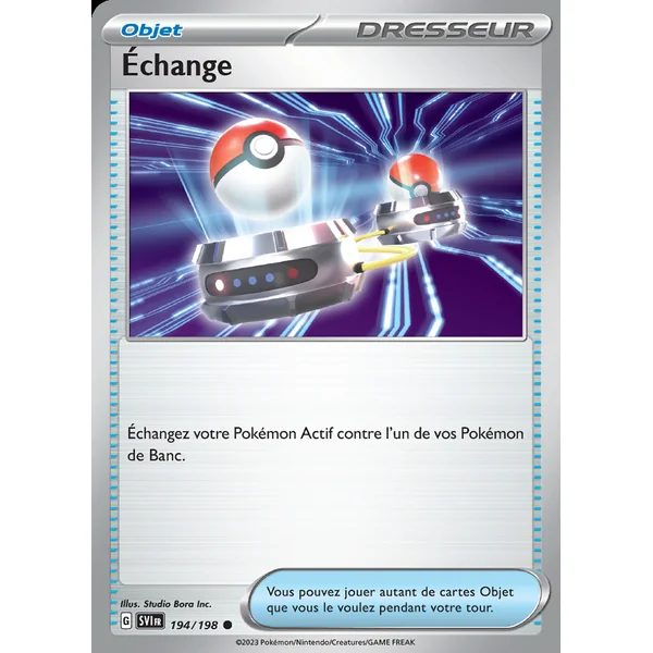 Échange 194/198