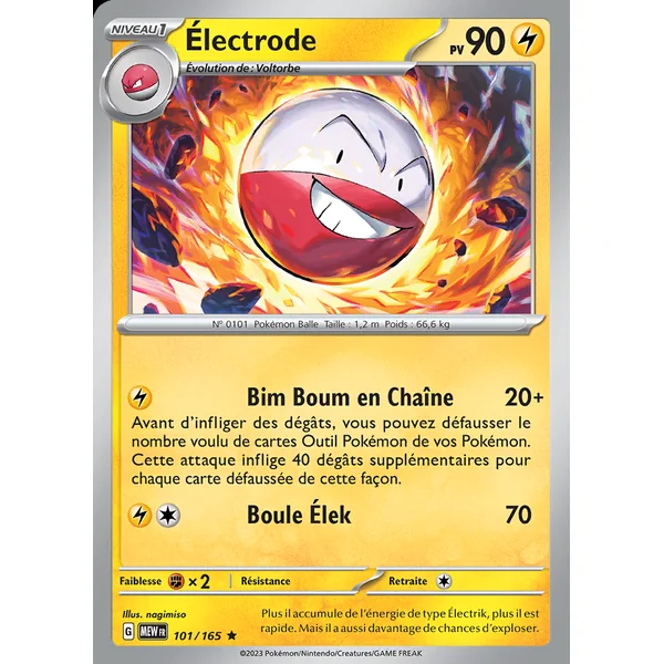 Électrode 101/165