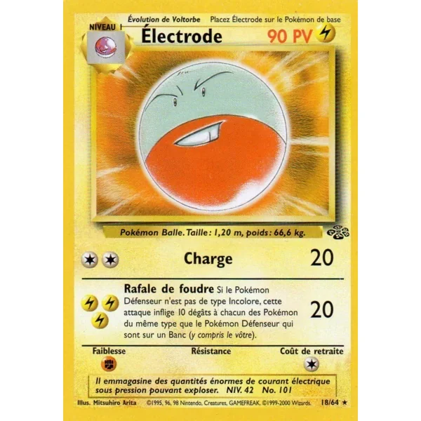 Électrode 18/64