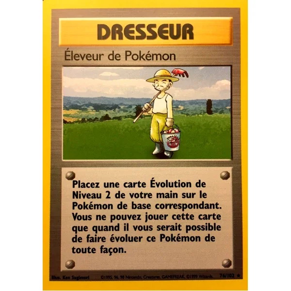 Éleveur de Pokémon 76/102