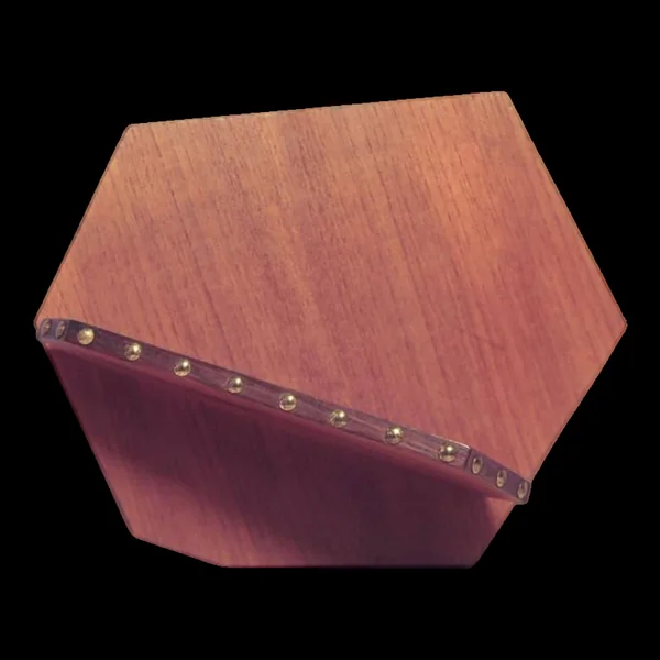 Étagère murale asymétrique avec supports