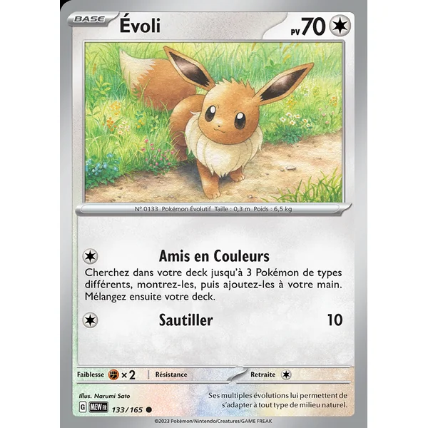Évoli 133/165